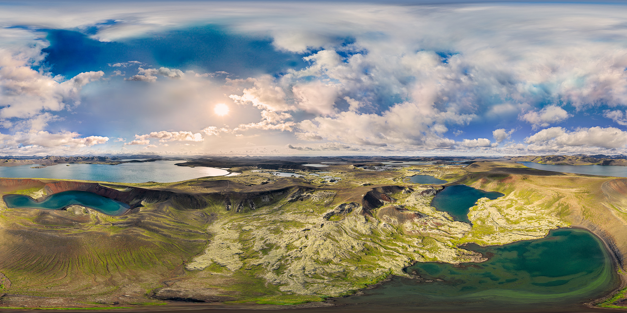 Miðvatn in Hraunvötn