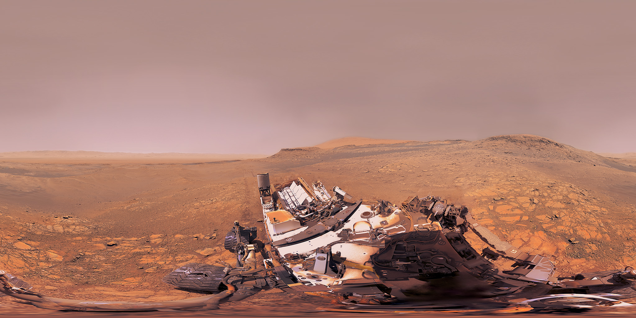 Curiosity Mars Rover 3.5 Gigapixel - OliHar.com