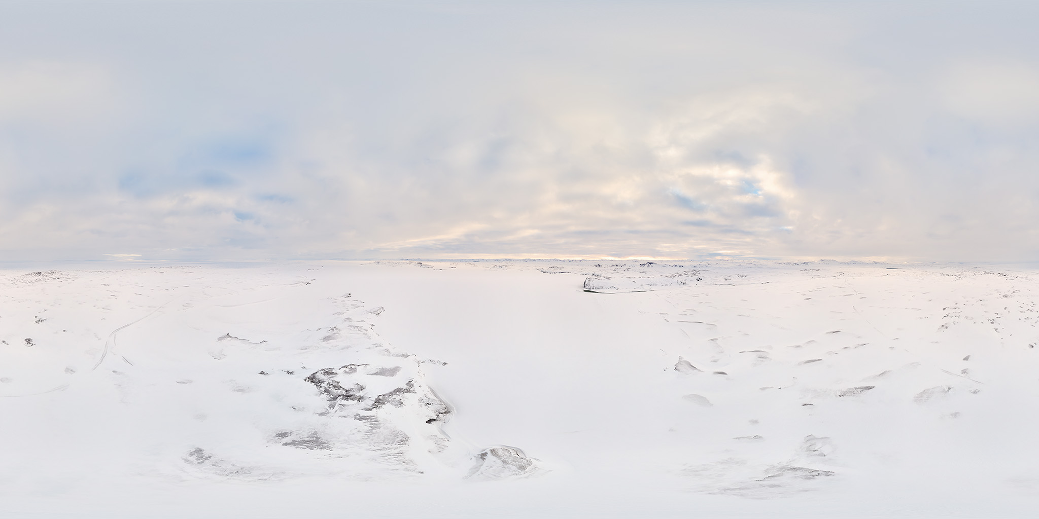 Lake Þórisvatn In Winter - Olihar.com